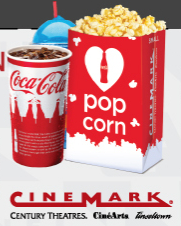 FREE Medium Popcorn w/ Drink Purchase @ Cinemark Theaters